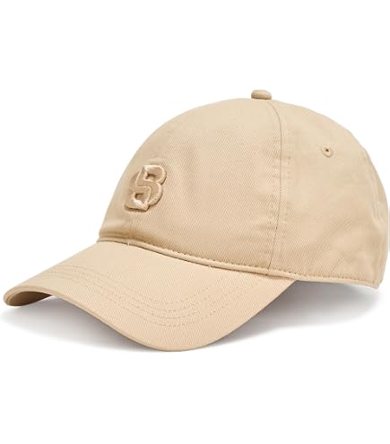 BOSS Zed-b-icon 10269331 01 Men's Cap, Open Beige 286, One Size at